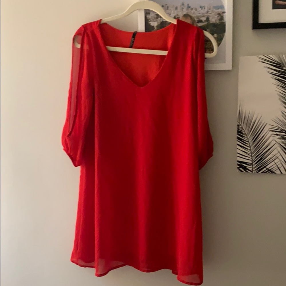 Red Lulu’s Mini Dress